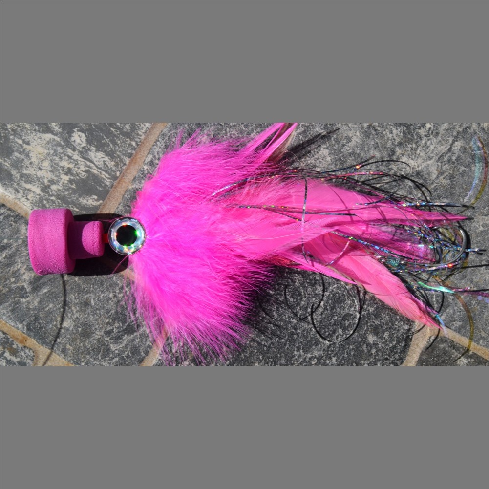 Aki pink rigged with pink popper head