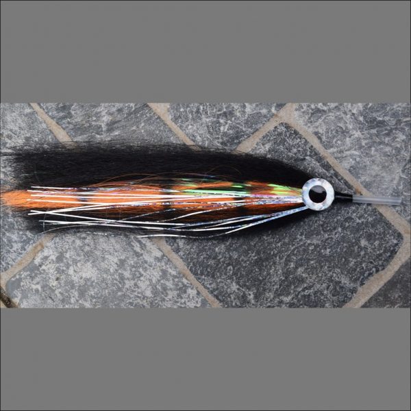 Cabo Petrolero Tube Fly for custom marlin and wahoo rigging