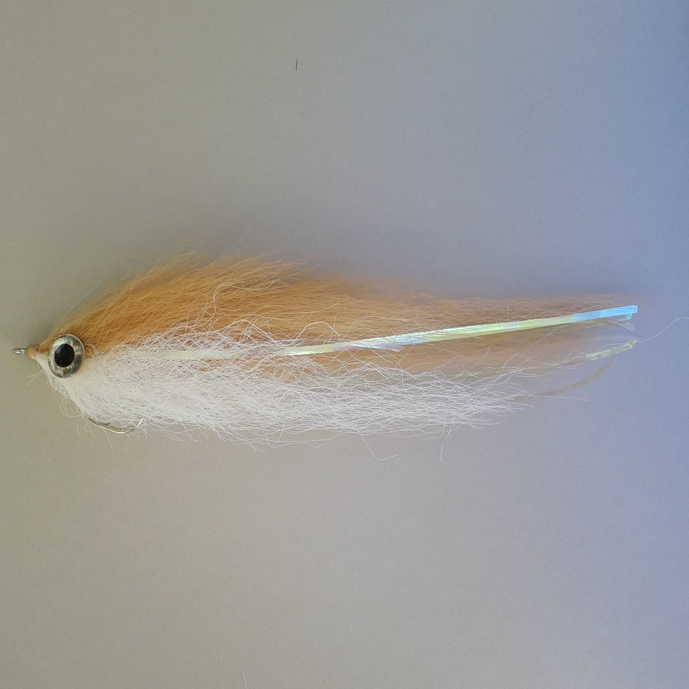 Foto Punk white/tan fishing fly